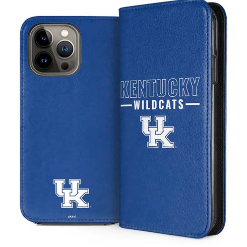 University of Kentucky Wildcats iPhone 14 Pro Max Folio Case