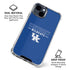 University of Kentucky Wildcats iPhone 15 Clear Case