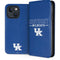 University of Kentucky Wildcats iPhone 15 Folio Case