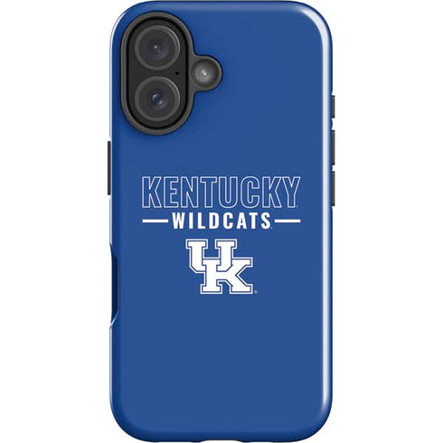 University of Kentucky Wildcats iPhone 16 Plus Impact Case