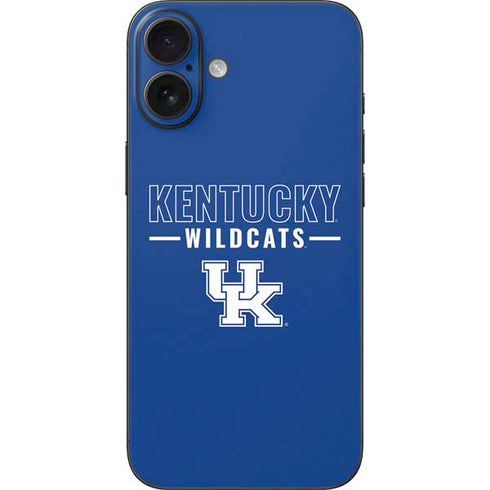 University of Kentucky Wildcats iPhone 16 Plus Skin