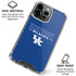 University of Kentucky Wildcats iPhone 16 Pro Max Clear Case
