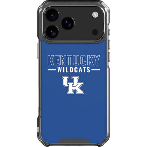 University of Kentucky Wildcats iPhone 17 Pro Max Clear Case