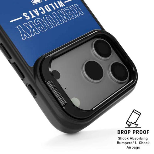 University of Kentucky Wildcats iPhone 17 Pro Max Kickstand Case