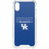 University of Kentucky Wildcats iPhone XS Clear Case