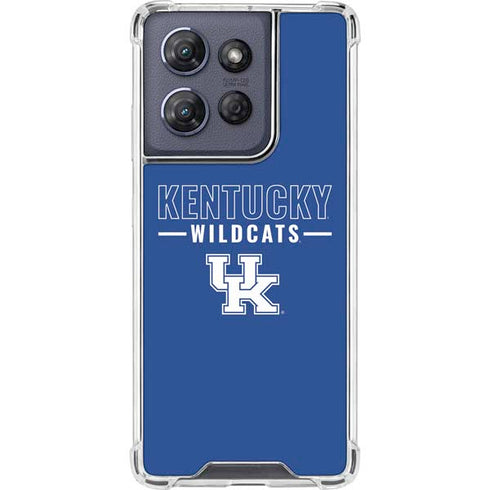 University of Kentucky Wildcats Moto G 5G (2025) Clear Case