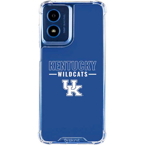 University of Kentucky Wildcats Moto G 5G (2024) Clear Case