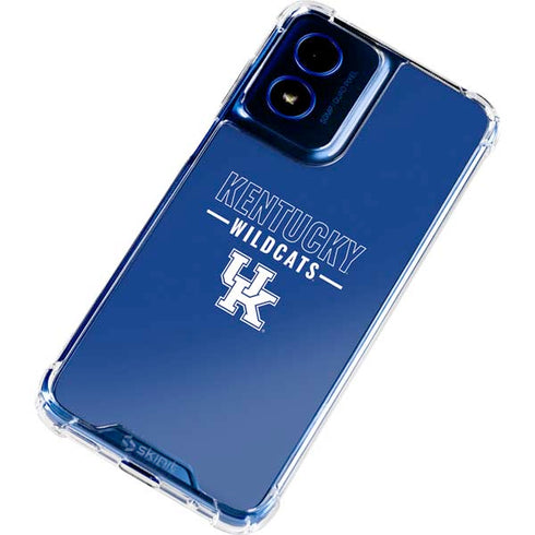 University of Kentucky Wildcats Moto G 5G (2024) Clear Case