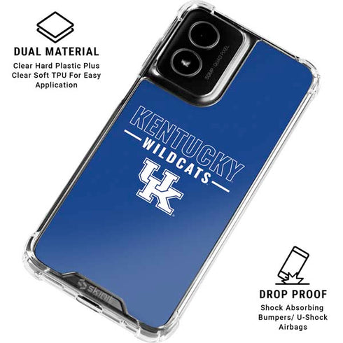 University of Kentucky Wildcats Moto G Power 5G (2024) Clear Case