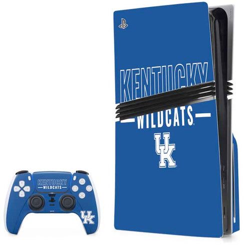 University of Kentucky Wildcats PS5 Pro Disk Bundle Skin