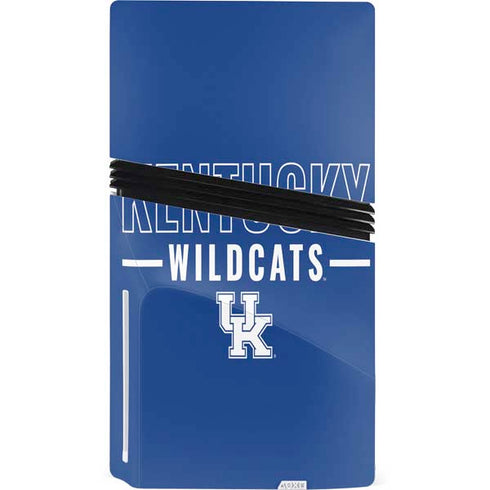 University of Kentucky Wildcats PS5 Pro Disk Console Skin