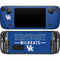 University of Kentucky Wildcats Steam Deck Handheld Gaming Computer OLED Skin