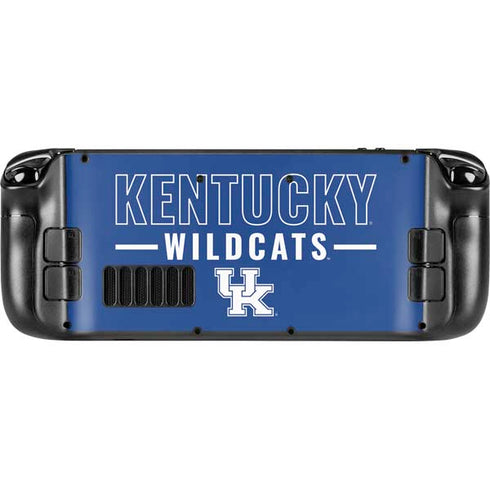 University of Kentucky Wildcats Steam Deck Handheld Gaming Computer Skin
