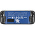 University of Kentucky Wildcats Steam Deck Handheld Gaming Computer Skin
