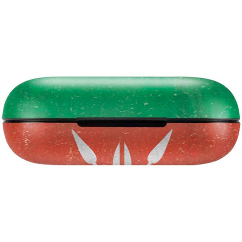 Kenya Flag Distressed Amazon Echo Buds Skin