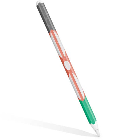 Kenya Flag Distressed Apple Pencil (2nd Gen 2019) Skin