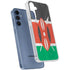 Kenya Flag Distressed Galaxy A55 5G Clear Case