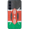 Kenya Flag Distressed Galaxy A55 5G Skin