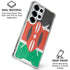 Kenya Flag Distressed Galaxy S25 Ultra Clear Case