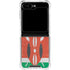 Kenya Flag Distressed Galaxy Z Flip6 Clear Case