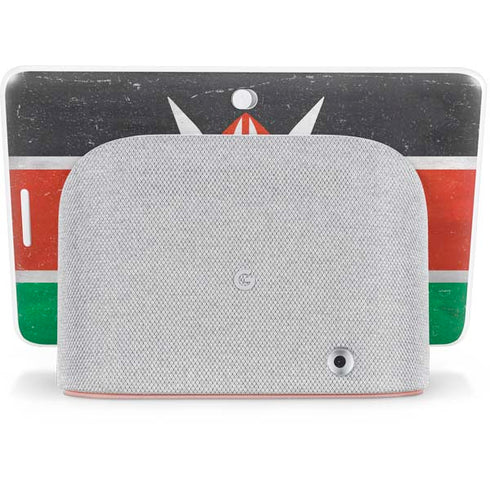 Kenya Flag Distressed Google Home Hub Skin