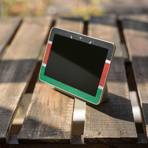 Kenya Flag Distressed Google Home Hub Skin