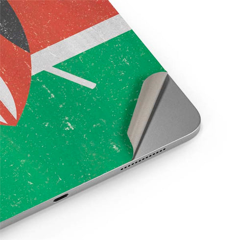 Kenya Flag Distressed Apple iPad Air Skin