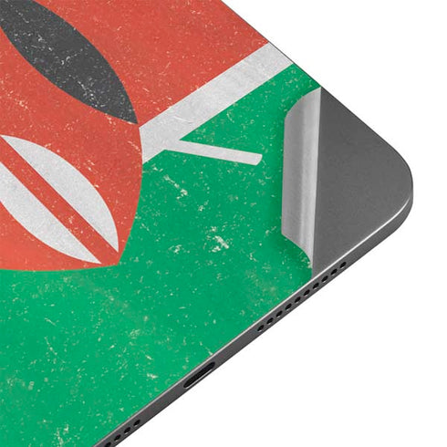 Kenya Flag Distressed Apple iPad Mini Skin
