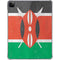 Kenya Flag Distressed iPad Pro 11in (2024) Clear Case