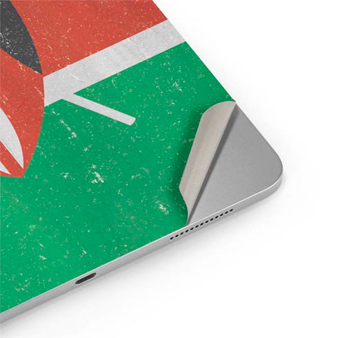 Kenya Flag Distressed iPad Pro 13in M4 (2024) Skin