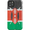 Kenya Flag Distressed iPhone Cases