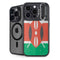 Kenya Flag Distressed iPhone 14 Pro Kickstand Case