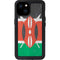 Kenya Flag Distressed iPhone 15 Plus Waterproof Case