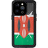 Kenya Flag Distressed iPhone 15 Pro Waterproof Case