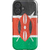 Kenya Flag Distressed iPhone 16 Magsafe Impact Case