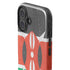 Kenya Flag Distressed iPhone 16 Plus Impact Case