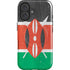 Kenya Flag Distressed iPhone 16 Plus Magsafe Impact Case