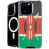 Kenya Flag Distressed iPhone 16 Pro MagSafe Case