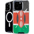 Kenya Flag Distressed iPhone 16 Pro Max MagSafe Case