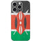 Kenya Flag Distressed iPhone 16 Pro Skin