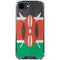 Kenya Flag Distressed iPhone 16e Clear Case