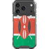 Kenya Flag Distressed iPhone 18 Pro Clear Case