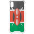 Kenya Flag Distressed iPhone XS Clear Case