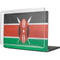 Kenya Flag Distressed MacBook Cases