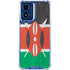 Kenya Flag Distressed Moto G 5G (2024) Clear Case