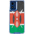Kenya Flag Distressed Moto G Play 4G (2024) Clear Case