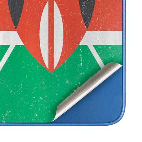 Kenya Flag Distressed Moto G Play 4G (2024) Skin