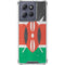 Kenya Flag Distressed Moto G Power 5G (2025) Clear Case