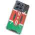 Kenya Flag Distressed Moto G Stylus 5G (2025) Clear Case