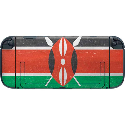 Kenya Flag Distressed Nintendo Switch 2 (2025) with Joy-Con Skin